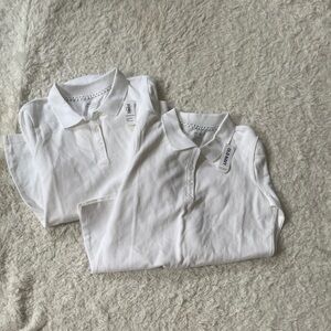 Old Navy Kids White Polo Shirts bundle 2 pieces